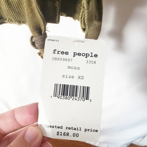 FREE PEOPLE Willow denim jacket NWT - Picture 5 of 6